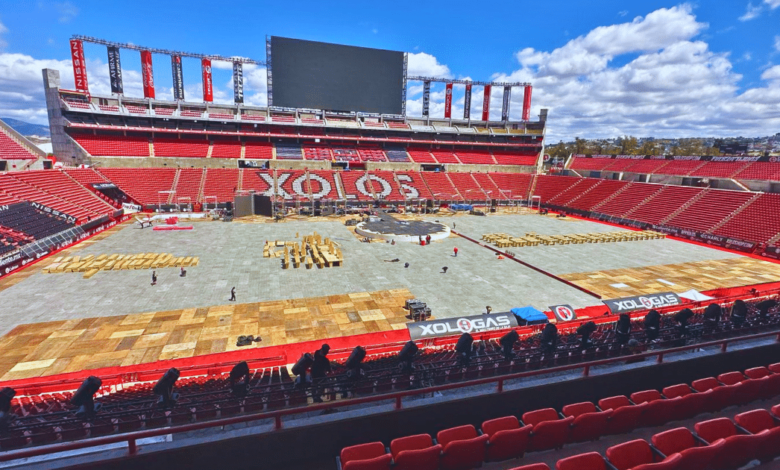 Estadio Caliente se prepara para el Tianguis Turístico