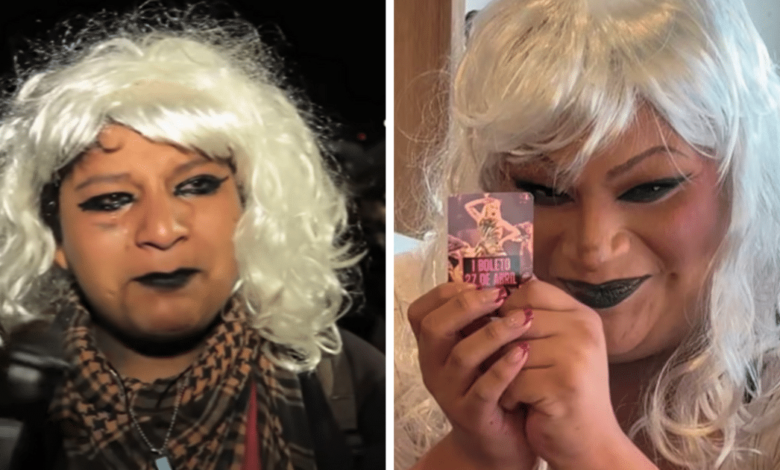 Lady Santa cumple su sueño y asiste a concierto de Lady Gaga
