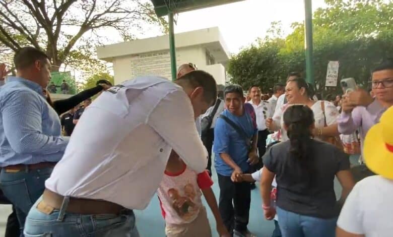 Niñez en celebración_ hijos de policías disfrutan jornada especial en Chiapas