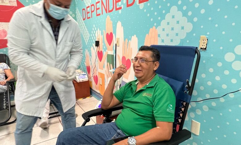 Realizan 2ª Colecta de Sangre Voluntaria y Altruista en Chiapas