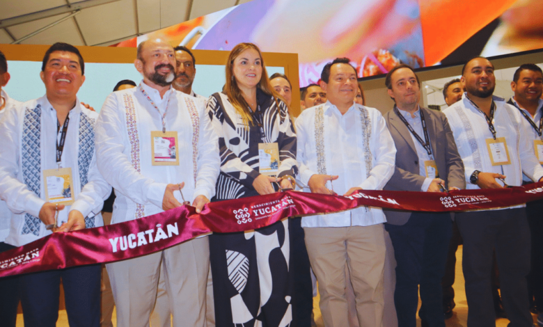 Tianguis Turístico 2025 Inaugura JDM pabellón de Yucatán