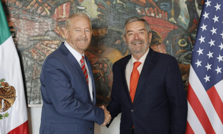 Comienza con diálogo y cooperación la gestión del nuevo embajador de EU en México