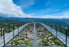 Mirador de Cristal Cuachirindoo, en la imponente Sierra Norte