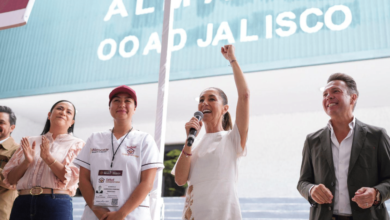 Presidenta Claudia Sheinbaum encabeza asamblea de salud casa por casa en Jalisco