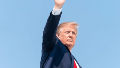 Donald Trump llega a los Emiratos Árabes