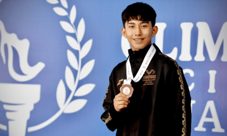 Representativo de Taekwondo obtiene medalla de bronce para Chiapas en la Olimpiada Nacional Conade 2025