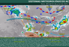 Clima de hoy lunes, 02 de Junio de 2025