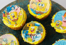 La casa más dulce de Fondo de Bikini cupcakes de piña inspirados en Bob Esponja (Foto por labakerymex)