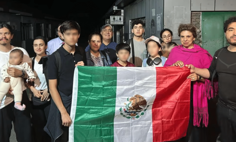 México evacúa a 18 connacionales de Irán por conflicto