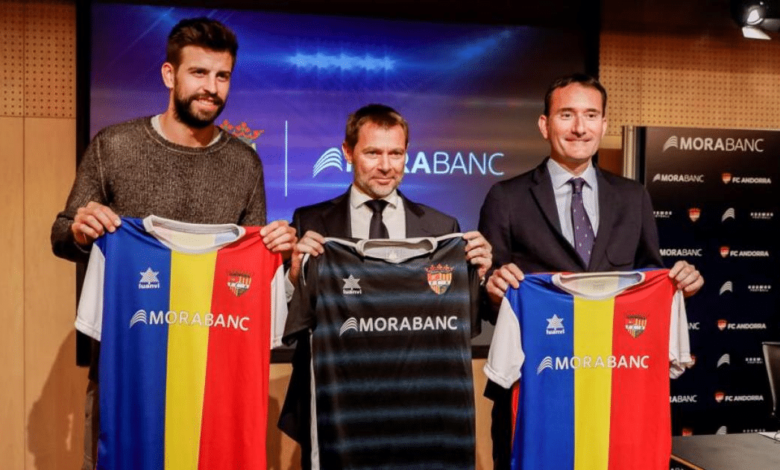 Piqué apuesta todo por el ascenso del Andorra y costeará el viaje a su afición (Foto por Albert Martín)