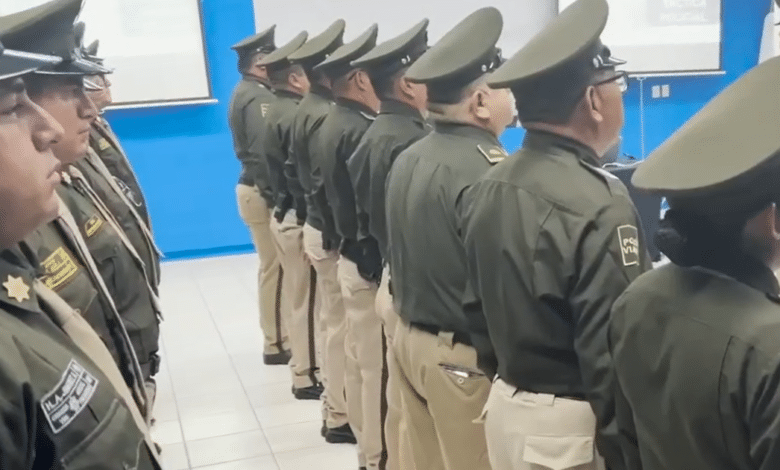 SSP capacita en táctica policial a elementos y delegados de la Guardia Estatal Vial Preventiva