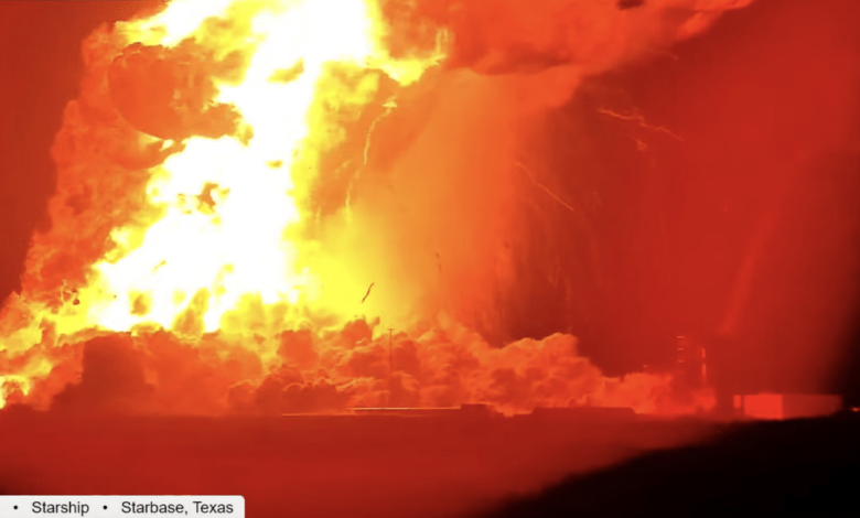 SpaceX sufre nuevo revés explota nave Starship 36 durante prueba en Texas (Foto por Space X)