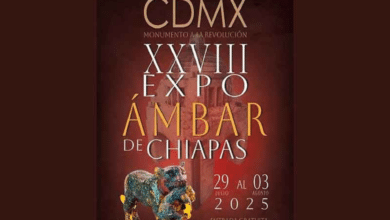 Chiapas mostrará su arte y tradición en la XXVIII Expo Ámbar 2025 en CDMX