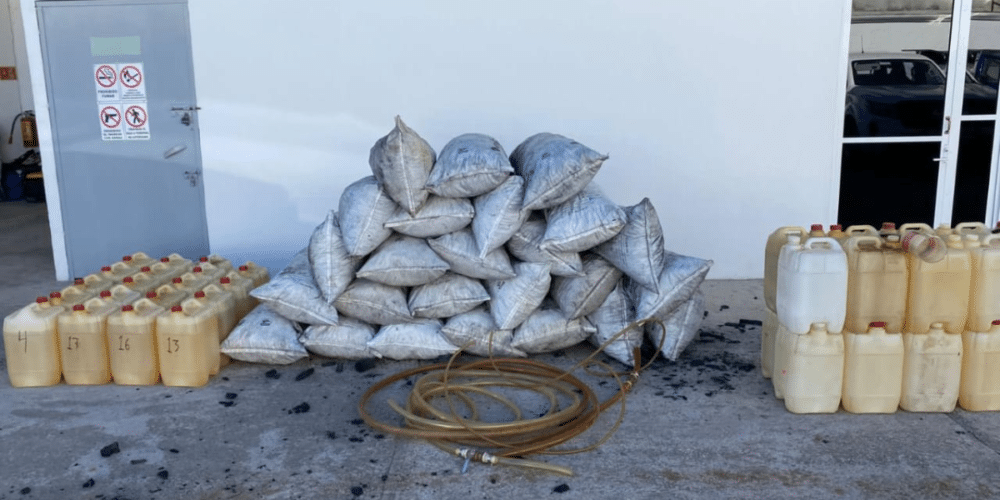 En San Juan Chamula, aseguran hidrocarburo