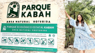 Parque Kabah, un edén en medio de la ciudad.