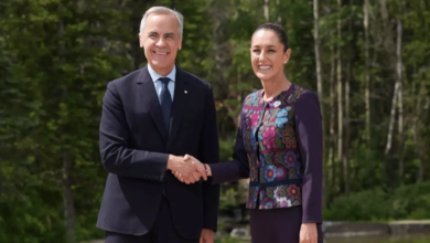 Presidenta Sheinbaum y primer ministro Carney refuerzan la relación México–Canadá tras llamada oficial