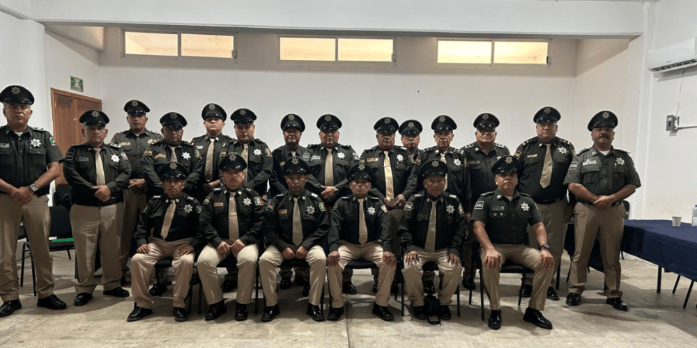 SSP imparte capacitación sobre “Inducción a la Táctica Policial” en Palenque