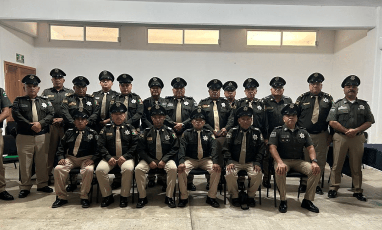 SSP imparte capacitación sobre “Inducción a la Táctica Policial” en Palenque