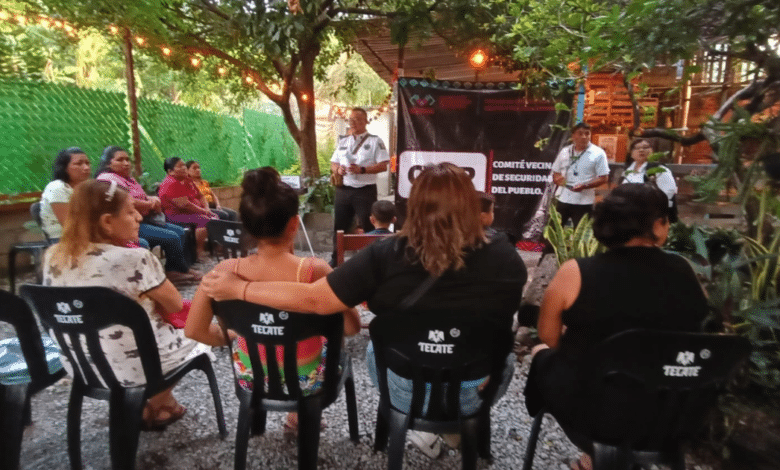 SSP instala Comités Vecinales de Seguridad del Pueblo en colonia Cerro Hueco de Tuxtla Gutiérrez