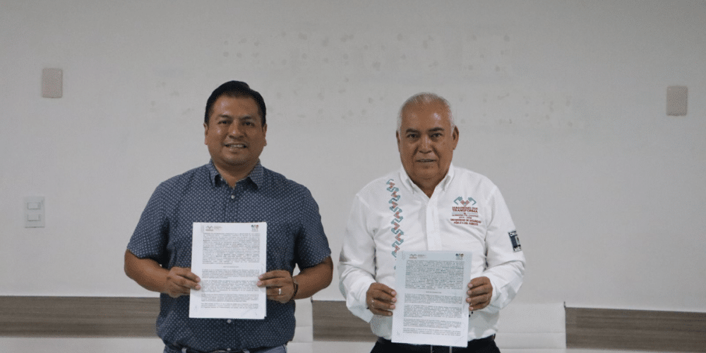 Universidad de Seguridad Pública del Sureste de la SSP firma convenio con el H. Ayuntamiento de Tila, Chiapas.