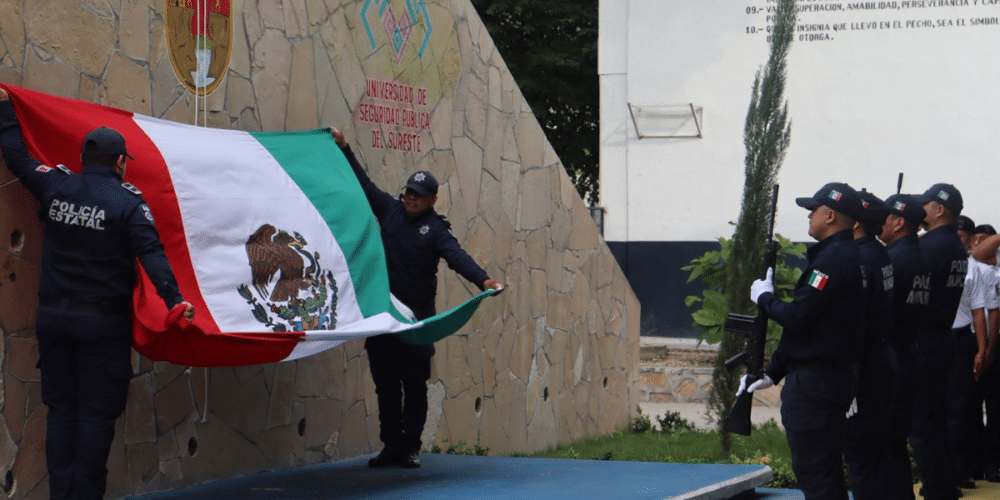 Universidad de Seguridad Pública del Sureste de la SSP inicia la semana con fuerza y compromiso institucional