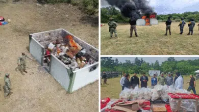 Chiapas realiza incineración de narcóticos