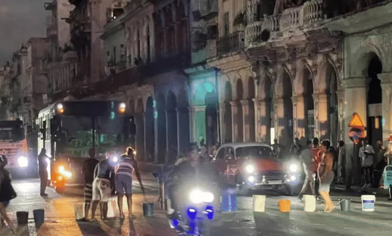 Cuba sufre crisis energética y de agua La Habana, entre los más afectados