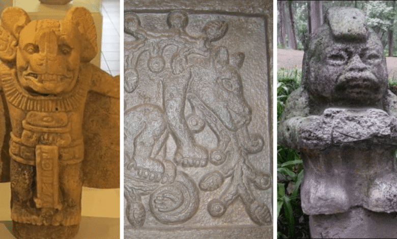 Un viaje rápido por las criaturas —divinas, monstruosas o traviesas— que poblaron el imaginario de culturas como la Mexica, Maya, Zapoteca, Olmeca, Rarámuri y más.