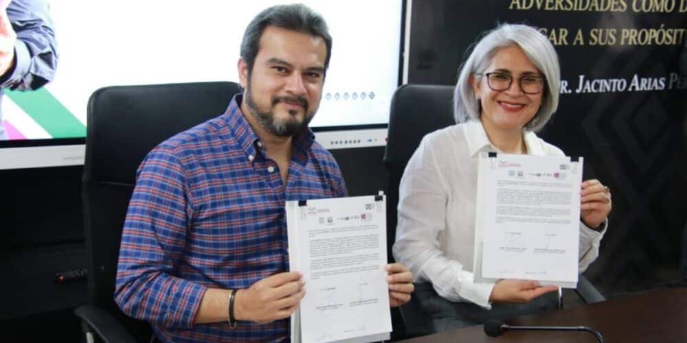 Firman convenio para impulsar proyectos educativos internacionales