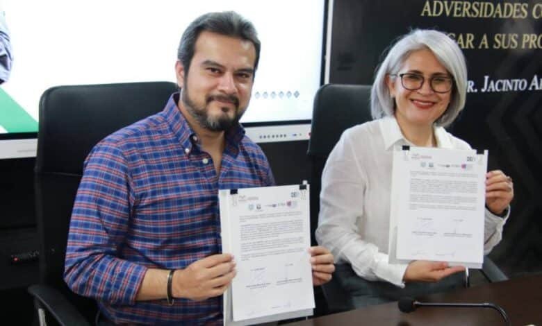 Firman convenio para impulsar proyectos educativos internacionales