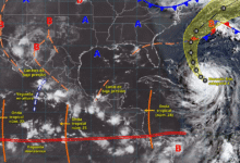 Fuertes precipitaciones azotan Chiapas