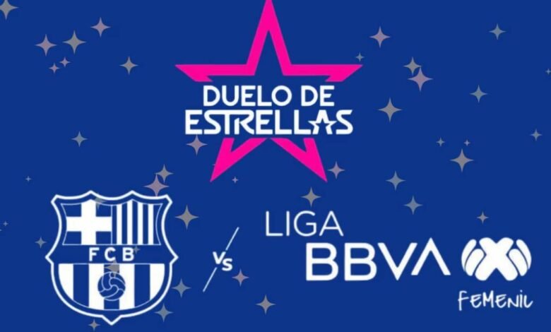 Horario del partido Estrellas de la Liga MX Femenil vs Barcelona