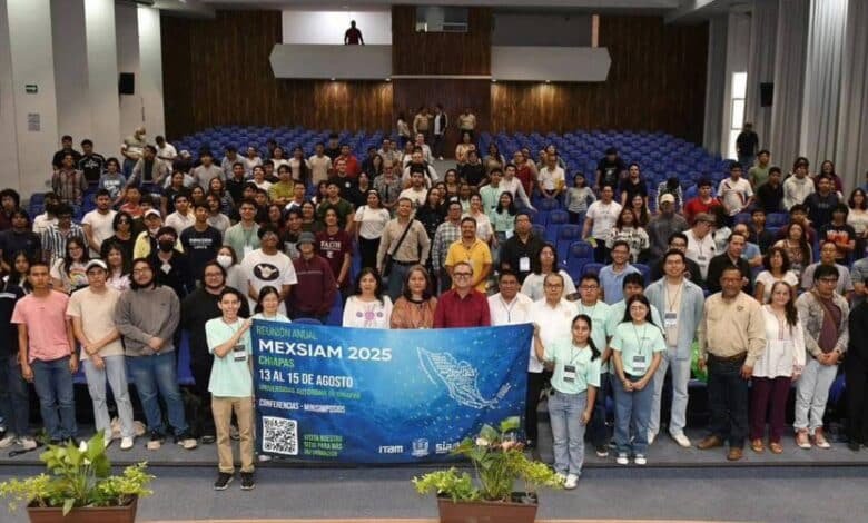 La UNACH realizó el encuentro anual de la Sección México de la Sociedad para las Matemáticas Industriales y Aplicadas