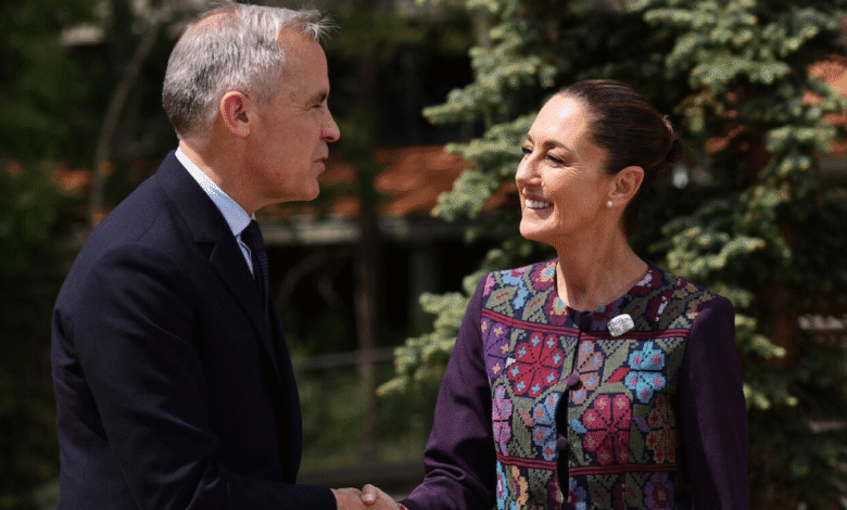 Presidenta Sheinbaum recibirá al primer ministro de Canadá en visita clave para septiembre