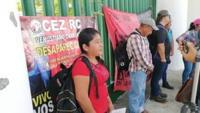 Piden por la aparición con vida de dos integrantes de Organización Campesina Emiliano Zapata-Región Carranza