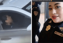 Policía de CDMX niega ser la mujer del video íntimo viral en patrulla