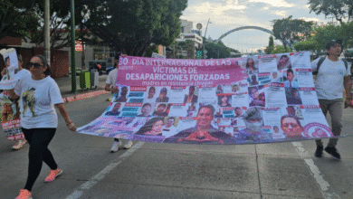 Se movilizan víctimas de desapariciones forzadas