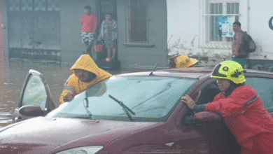 Afectaciones tras lluvias intensas en San Cristóbal de las Casas