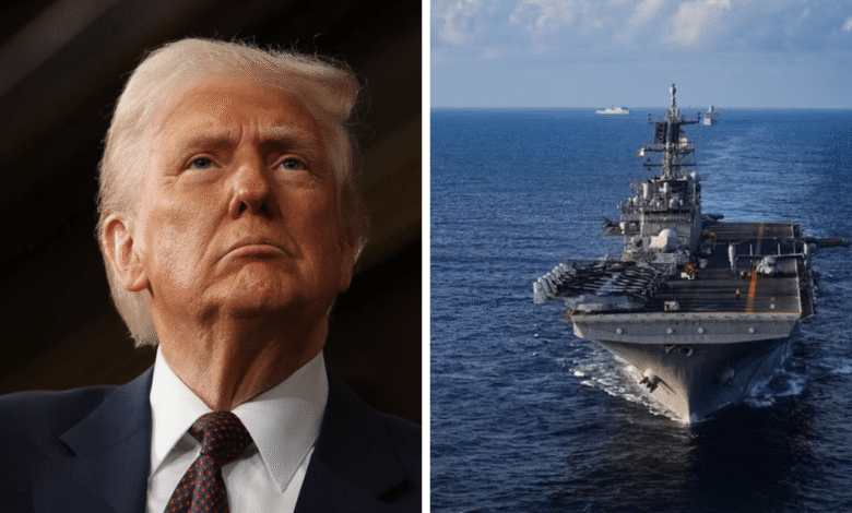 El presidente Donald Trump anunció que fuerzas militares estadounidenses atacaron un navío que transportaba droga desde Venezuela. Funcionarios confirmaron que el operativo se realizó en el sur del Caribe contra una organización designada como narcoterrorista.