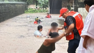 Emergencia en La Concordia, Chiapas desborda río y se derrumba cerro