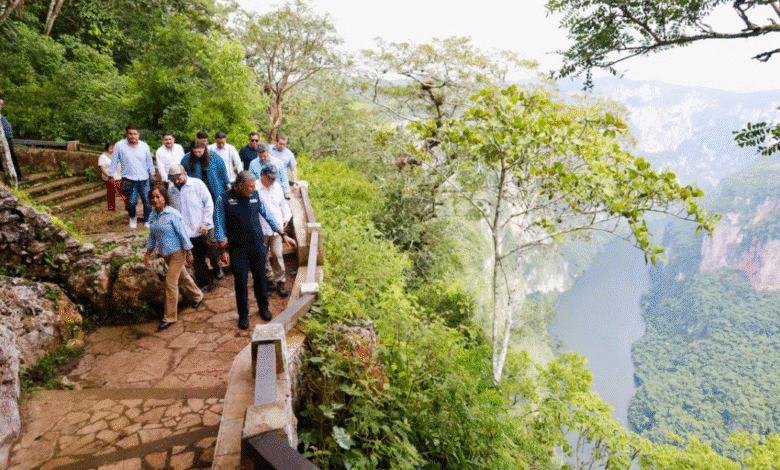 En Tuxtla Gutiérrez se firma convenio de colaboración para impulsar el turismo a través de la rehabilitación integral de los Miradores del Cañón del Sumidero