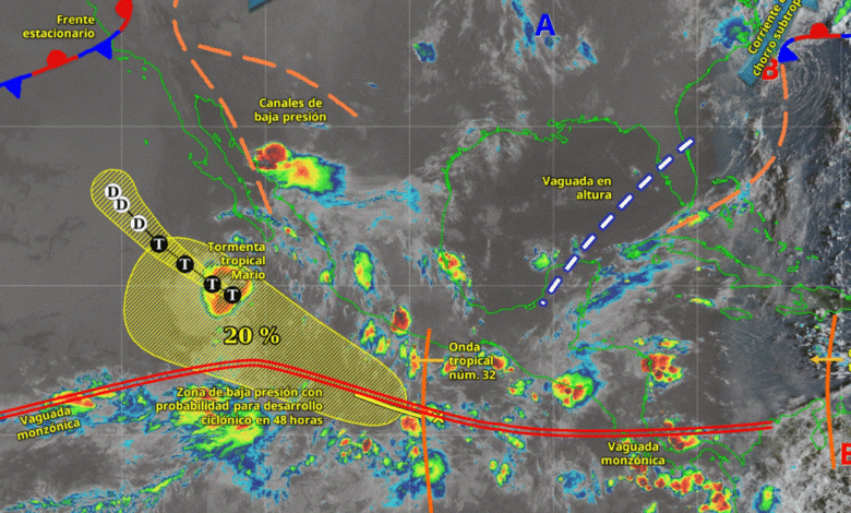 Lluvias intensas en Sonora, Chihuahua y otros estados