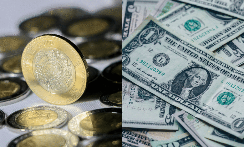 Peso mexicano pierde terreno frente al dólar en medio de expectativa