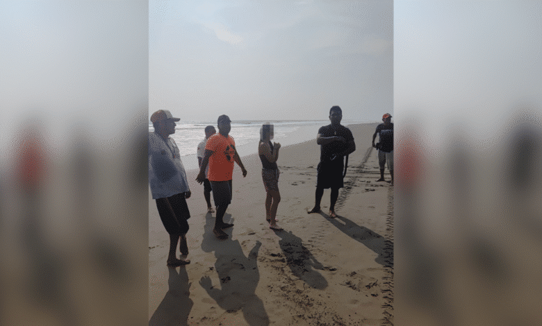 Rescatan la vida de una joven estadounidense en playas de Chiapas
