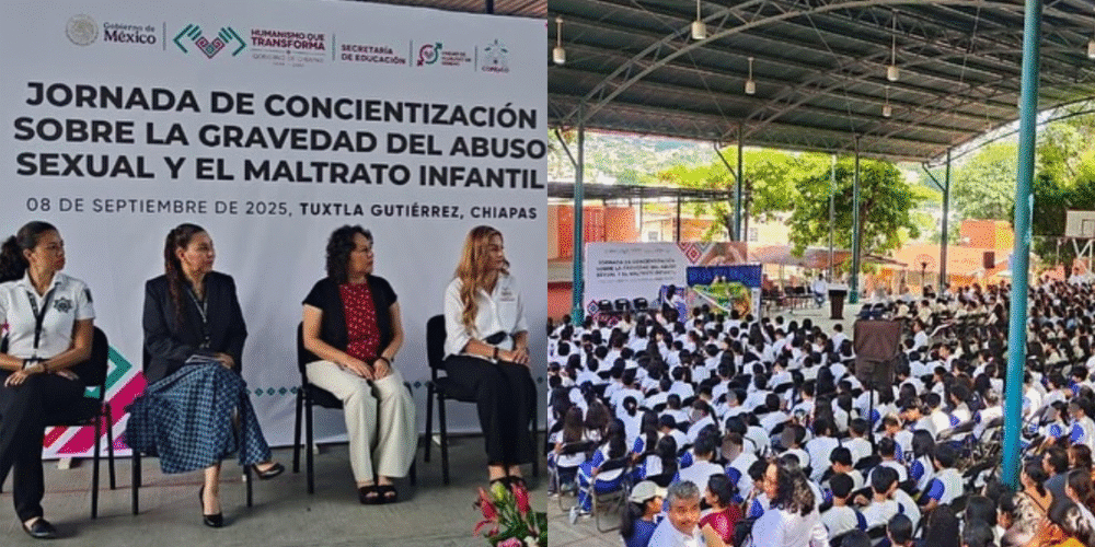 SSP impulsa jornada de concientización sobre abuso y maltrato infantil en Tuxtla Gutiérrez