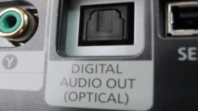 Salida de audio óptico en televisores qué es, por qué está tapada y qué cable utiliza
