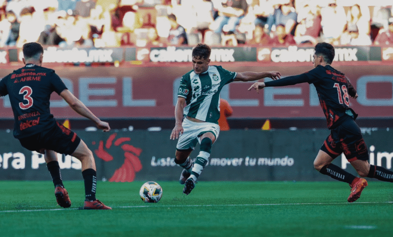 Santos vs. Xolos duelo clave en la Jornada 10