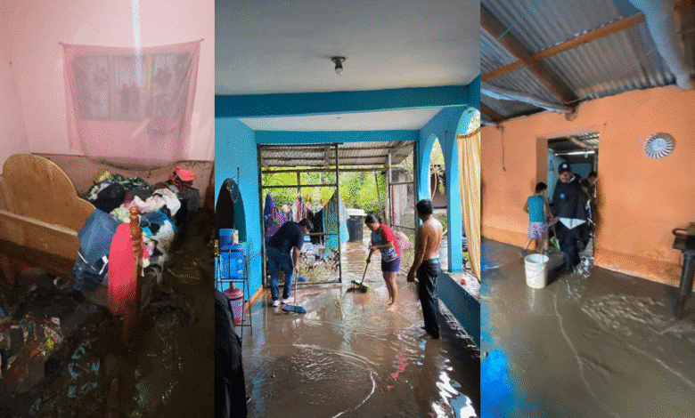 Se inundan casas en Soyalo tras desbordamiento de río