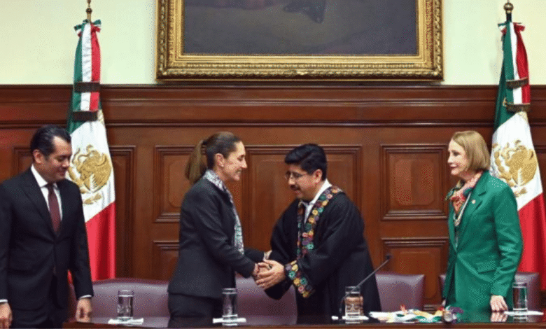 Sheinbaum felicita a nuevos ministros de la SCJN “Inicia una nueva era de legalidad”