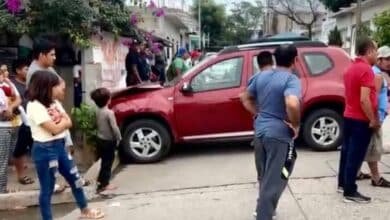 Terrible tragedia, carro sin frenos